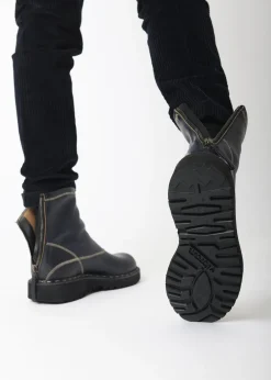 La Piscine Paris Bottines en cuir à fermeture éclair Premiata*Homme Chaussures