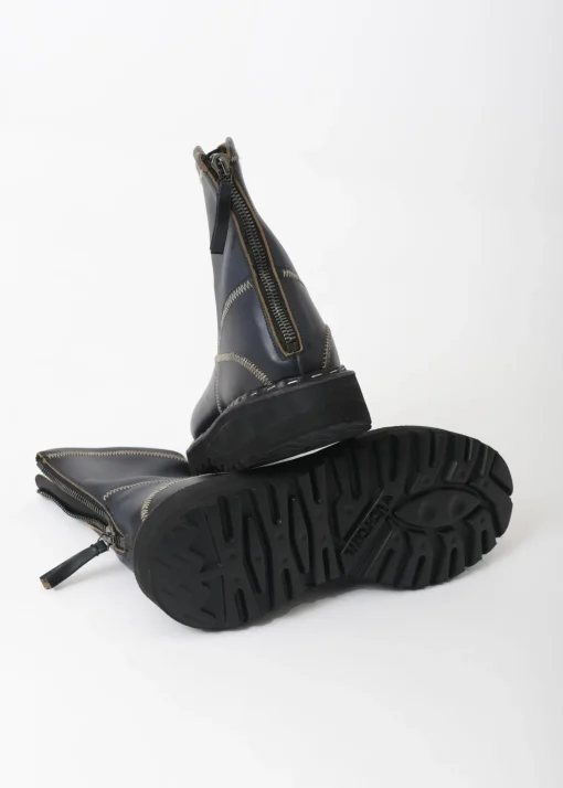 La Piscine Paris Bottines en cuir à fermeture éclair Premiata*Homme Chaussures
