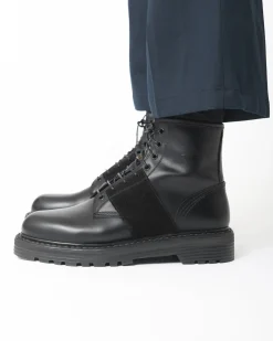La Piscine Paris Bottines en cuir avec lacets Premiata*Homme Chaussures