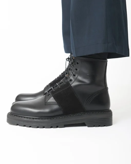 La Piscine Paris Bottines en cuir avec lacets Premiata*Homme Chaussures