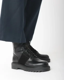 La Piscine Paris Bottines en cuir avec lacets Premiata*Homme Chaussures