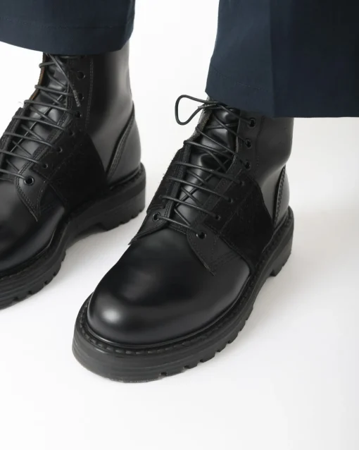La Piscine Paris Bottines en cuir avec lacets Premiata*Homme Chaussures