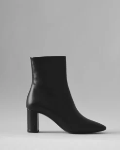 La Piscine Paris Bottines en cuir Saint Laurent*Femme Chaussures