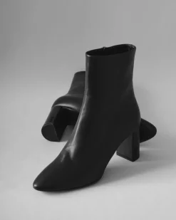 La Piscine Paris Bottines en cuir Saint Laurent*Femme Chaussures