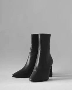 La Piscine Paris Bottines en cuir Saint Laurent*Femme Chaussures