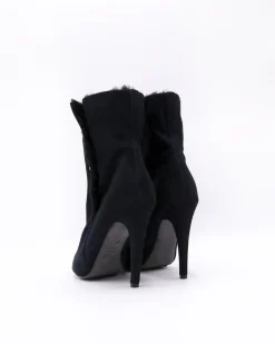 La Piscine Paris Bottines en daim à effet métallisé et en fourrure synthétique Aperlai*Femme Chaussures