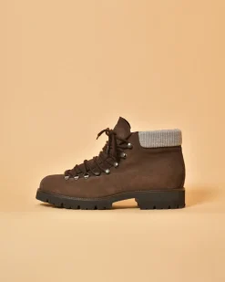 La Piscine Paris Bottines en daim à empiècement Peserico*Homme Chaussures