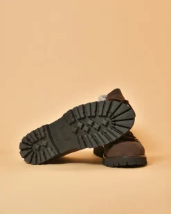 La Piscine Paris Bottines en daim à empiècement Peserico*Homme Chaussures