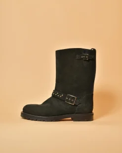 La Piscine Paris Bottines en daim à clous Philipp Plein*Homme Chaussures