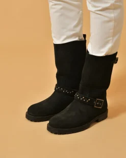 La Piscine Paris Bottines en daim à clous Philipp Plein*Homme Chaussures