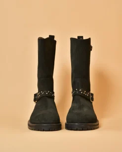 La Piscine Paris Bottines en daim à clous Philipp Plein*Homme Chaussures