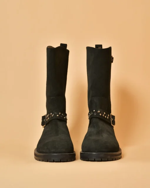 La Piscine Paris Bottines en daim à clous Philipp Plein*Homme Chaussures