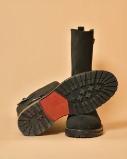 La Piscine Paris Bottines en daim à clous Philipp Plein*Homme Chaussures