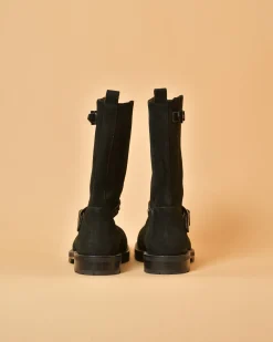 La Piscine Paris Bottines en daim à clous Philipp Plein*Homme Chaussures