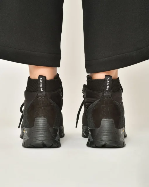 La Piscine Paris Bottines en tissu imperméable Premiata*Femme Chaussures