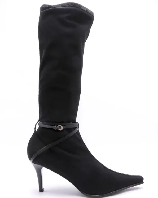 La Piscine Paris Bottines en tissu à finitions en cuir Antonio Barbato*Femme Chaussures