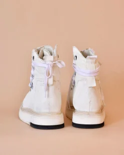 La Piscine Paris Bottines en toile teinte Cinzia Araia*Femme Chaussures