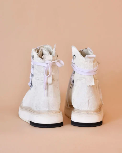 La Piscine Paris Bottines en toile teinte Cinzia Araia*Femme Chaussures