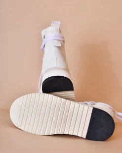 La Piscine Paris Bottines en toile teinte Cinzia Araia*Femme Chaussures