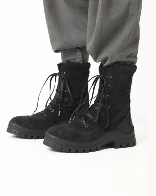 La Piscine Paris Bottines montante en daim Premiata*Homme Chaussures