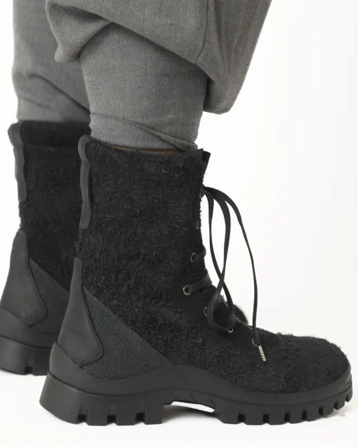 La Piscine Paris Bottines montante en daim Premiata*Homme Chaussures