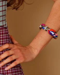 La Piscine Paris Bracelet en tissu imprimé Emilio Pucci*Femme Bijoux