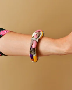La Piscine Paris Bracelet en tissu imprimé Emilio Pucci*Femme Bijoux