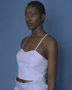 La Piscine Paris Bustier à fines bretelles Katia Giannini*Femme Tops