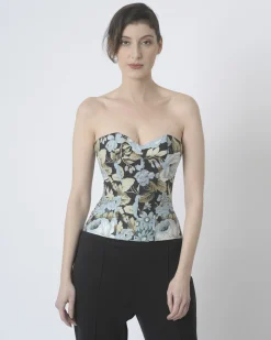 La Piscine Paris Bustier imprimé P.A.R.O.S.H*Femme Tops