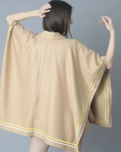 La Piscine Paris Cape en coton à broderie Elisabetta Franchi*Femme Blousons & Vestes