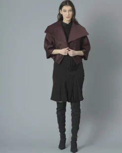 La Piscine Paris Cape en satin de soie Plein Sud*Femme Blousons & Vestes