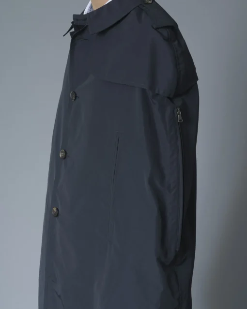 La Piscine Paris Cape trench imperméable marine Ly Adams*Homme Manteaux