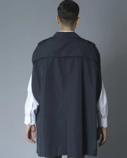 La Piscine Paris Cape trench imperméable marine Ly Adams*Homme Manteaux