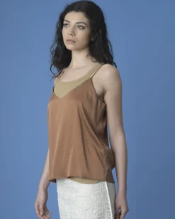 La Piscine Paris Caraco en soie One & Other*Femme Tops