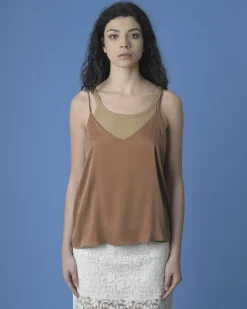 La Piscine Paris Caraco en soie One & Other*Femme Tops