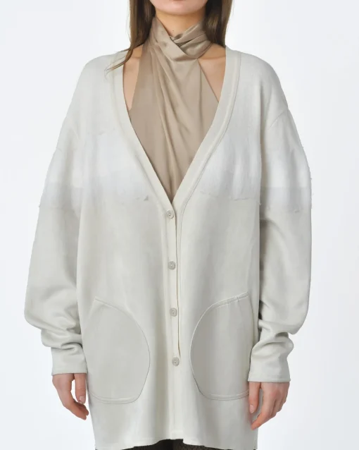 La Piscine Paris Cardigan crème Tricot Chic*Femme Pulls & Cardigans