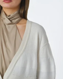 La Piscine Paris Cardigan crème Tricot Chic*Femme Pulls & Cardigans