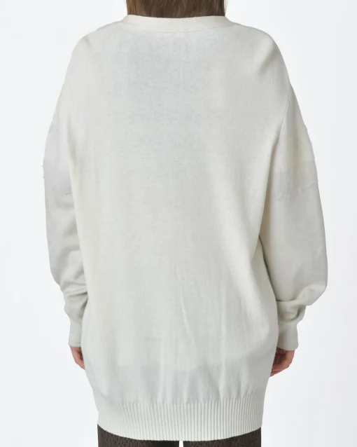 La Piscine Paris Cardigan crème Tricot Chic*Femme Pulls & Cardigans
