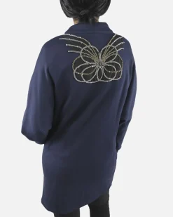 La Piscine Paris Cardigan à strass Isabelle Blanche*Femme Pulls & Cardigans