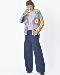La Piscine Paris Cardigan crochet multicolore Forte Forte*Femme Pulls & Cardigans