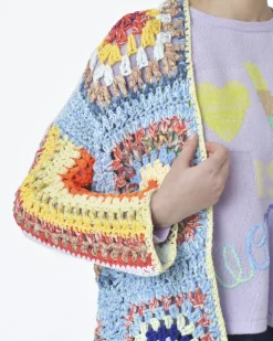 La Piscine Paris Cardigan crochet multicolore Forte Forte*Femme Pulls & Cardigans