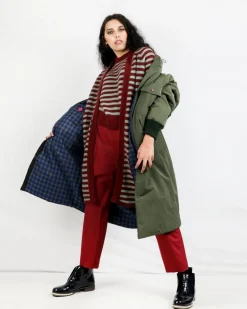 La Piscine Paris Cardigan en alpaga bicolore rayé Momoni*Femme Pulls & Cardigans