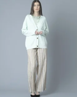 La Piscine Paris Cardigan en coton à finitions côtelés Vince*Femme Pulls & Cardigans