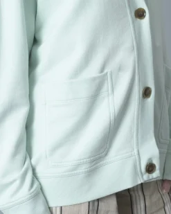 La Piscine Paris Cardigan en coton à finitions côtelés Vince*Femme Pulls & Cardigans