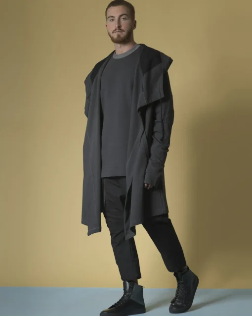 La Piscine Paris Cardigan en coton à capuche Lost & Found*Homme Blousons & Vestes
