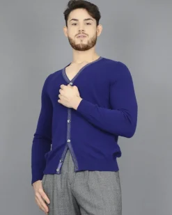 La Piscine Paris Cardigan en laine superfine Roda*Homme Pulls & Gilets