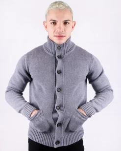 La Piscine Paris Cardigan en laine vierge e Daniele Fiesoli*Homme Pulls & Gilets