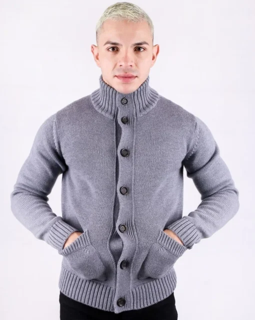 La Piscine Paris Cardigan en laine vierge e Daniele Fiesoli*Homme Pulls & Gilets