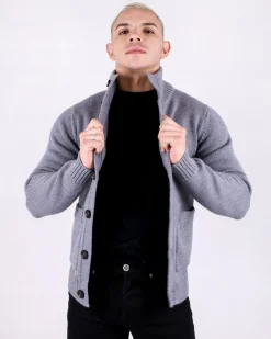 La Piscine Paris Cardigan en laine vierge e Daniele Fiesoli*Homme Pulls & Gilets