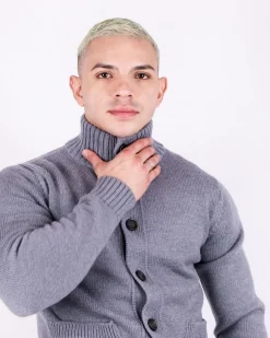 La Piscine Paris Cardigan en laine vierge e Daniele Fiesoli*Homme Pulls & Gilets